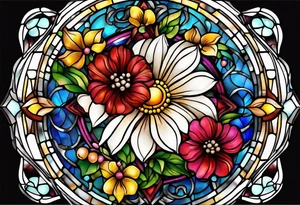 Stain glass photography tattoo idea