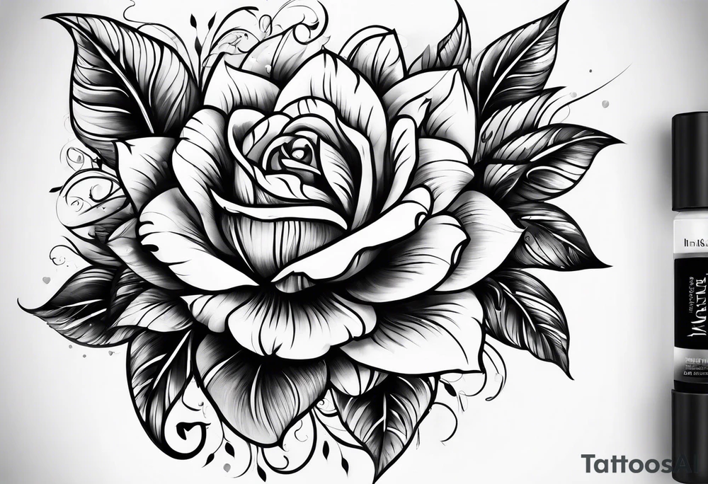 ink quil tattoo idea