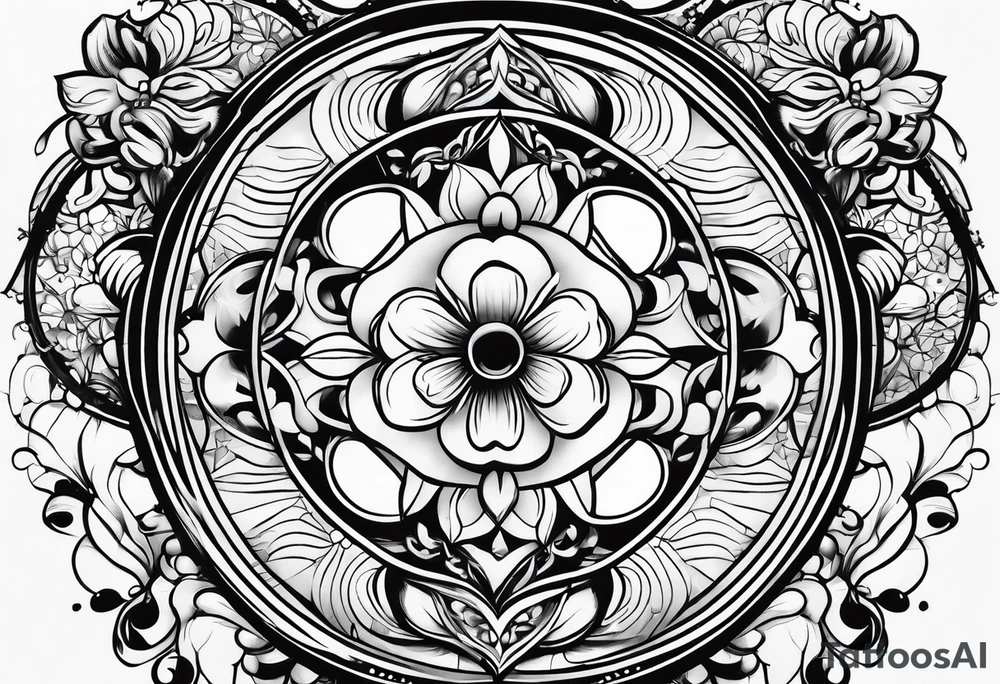 Circles tattoo idea