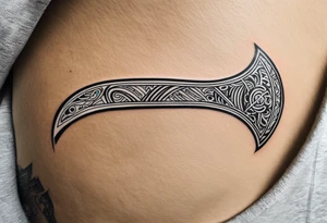 Valhalla axe tattoo idea