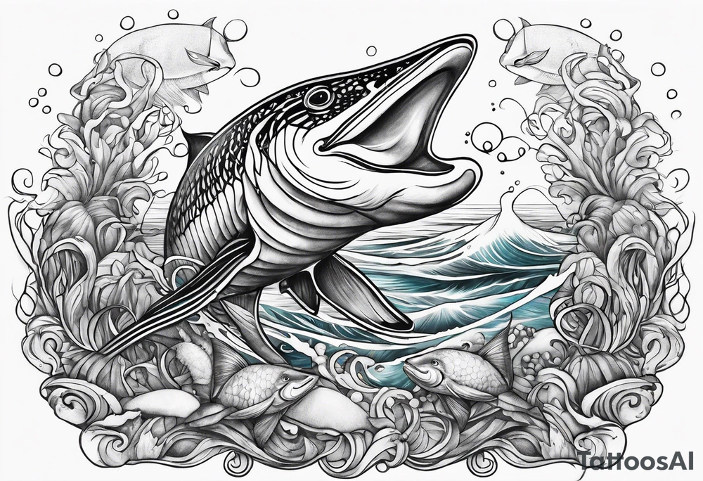 Sea tattoo idea