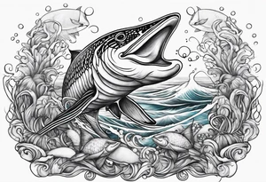 Sea tattoo idea
