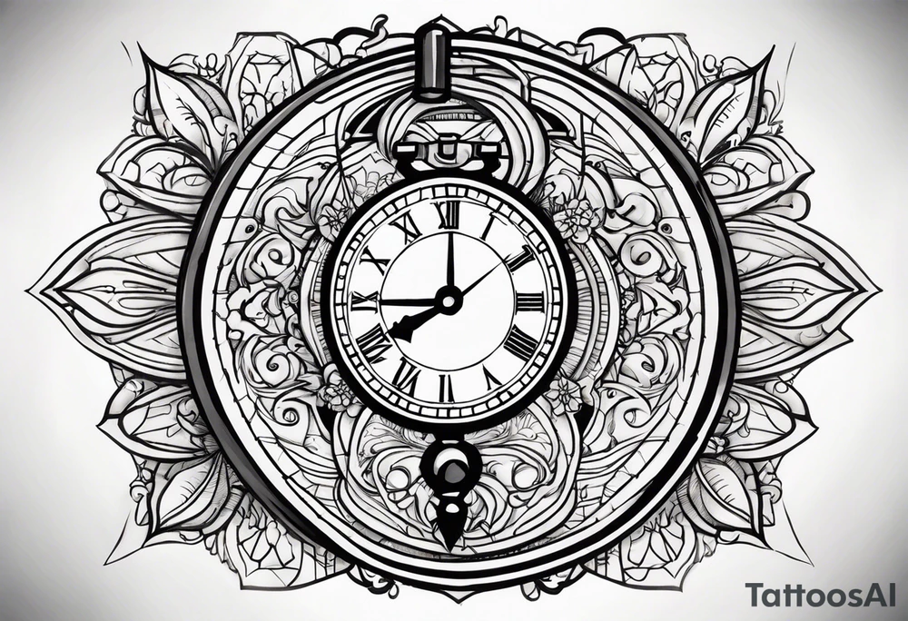 Time is money tattoo idea