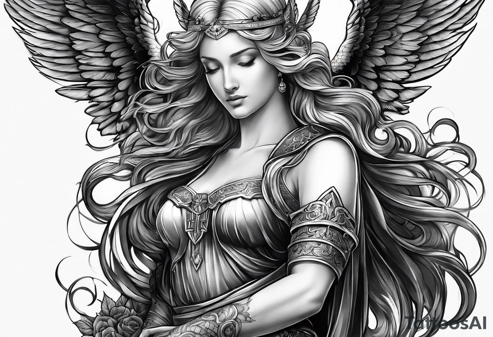 archangel tattoo idea