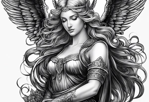 archangel tattoo idea