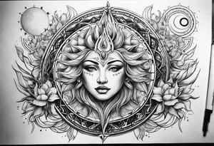 Sun in Pisces , Aquarius moon and Leo rising tattoo idea