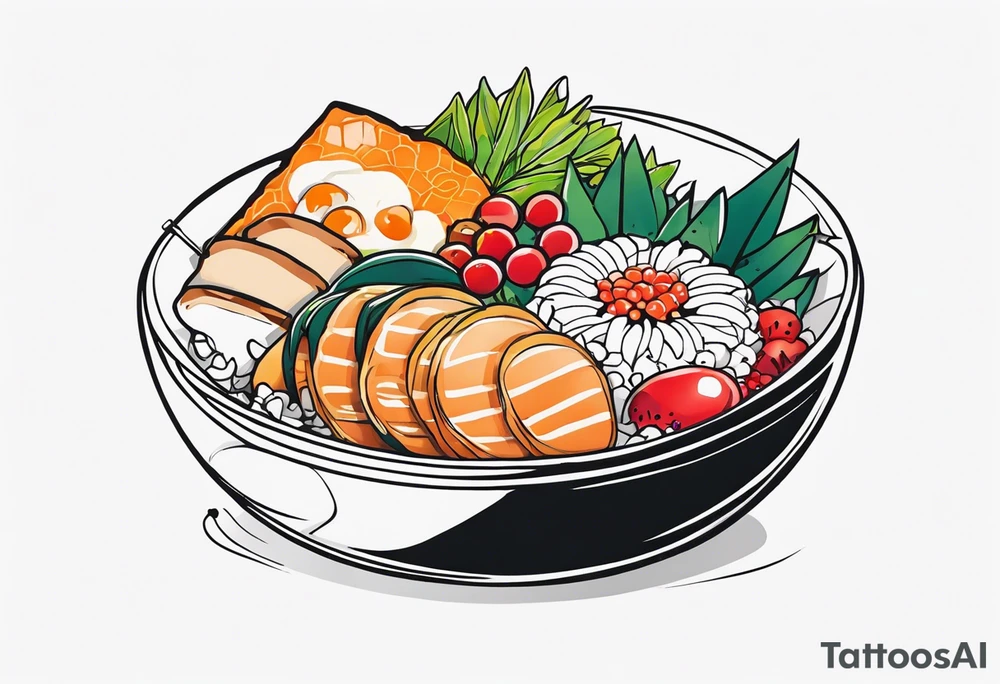 Japanes food tattoo idea