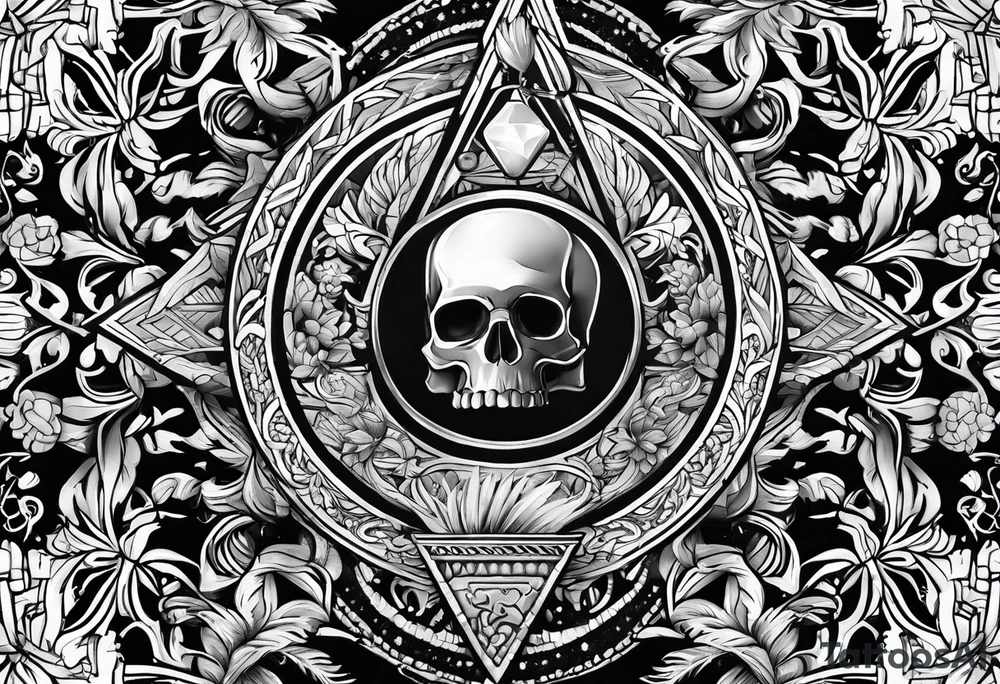 free masonry tattoo idea