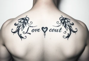 love, loyalty, honesty tattoo idea