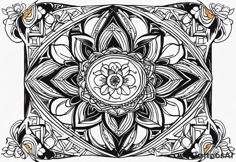 Pattern tattoo idea