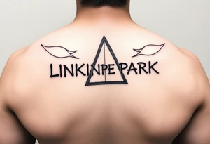 Fine line tattoo from the album one more light by linkin park tattoo idea