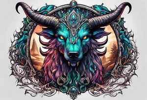 Eldritch beasts tattoo idea