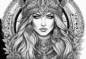 Norse mythologie tattoo idea