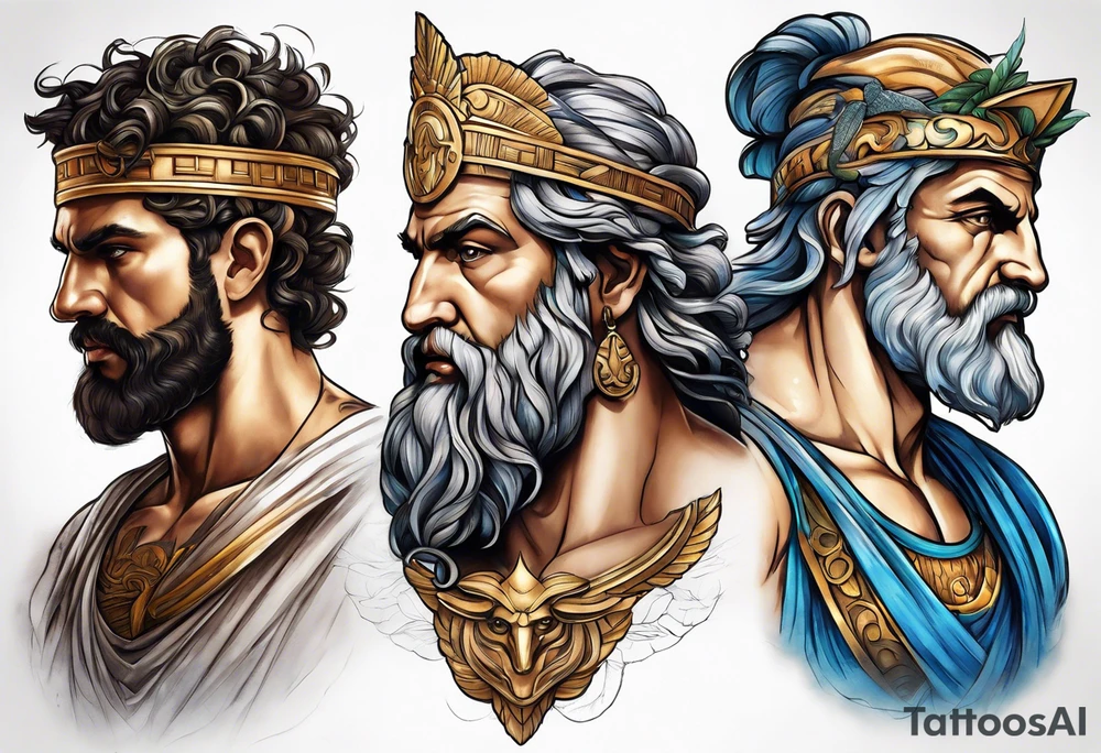 Greek mythology tattoo idea