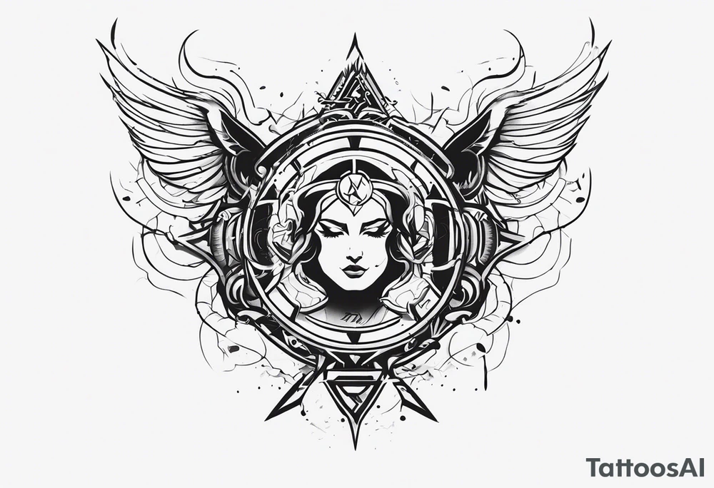 Superación, dolor, fuerza tattoo idea
