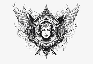 Superación, dolor, fuerza tattoo idea