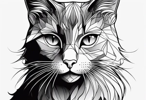 Black Cat tattoo idea