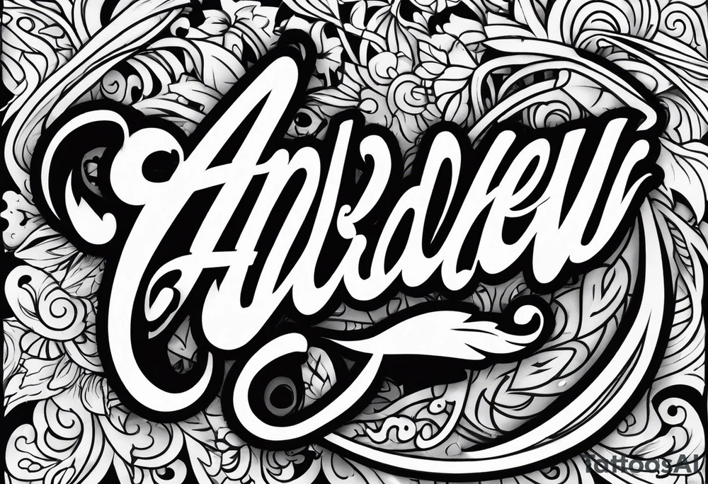 andrew tattoo idea