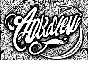 andrew tattoo idea
