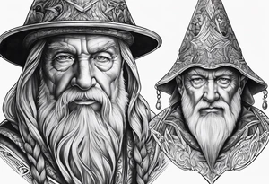 Wizard tattoo idea