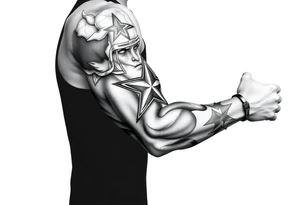 Dallas cowboys, pittbull, florida tattoo idea