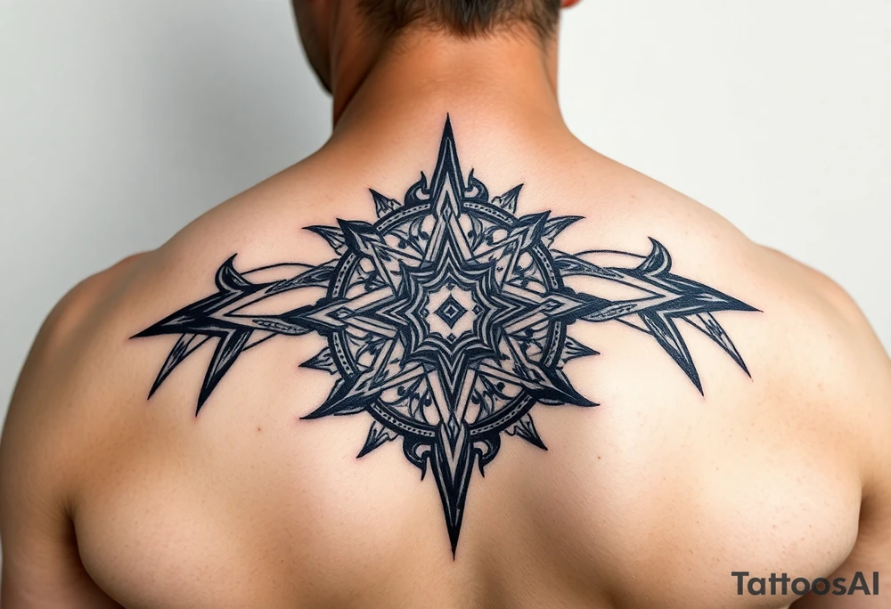 A giant man who looks biblical tattoo idea