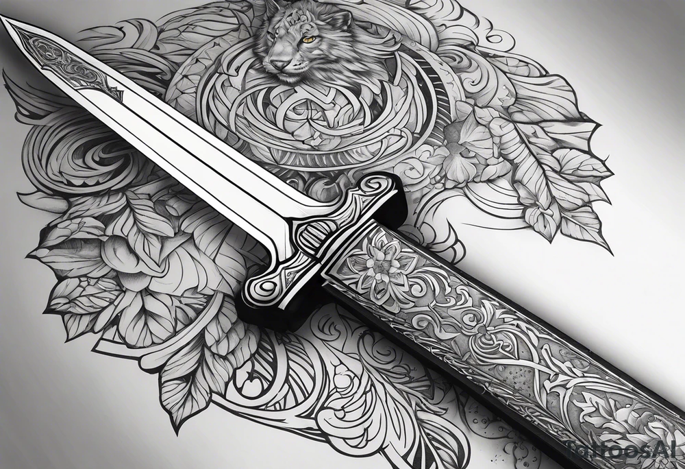 Sword tattoo idea