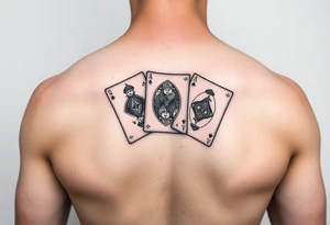 deck o f cards tattoo idea