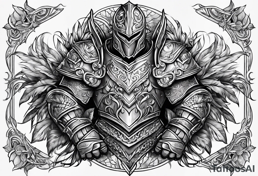 Armour tattoo idea