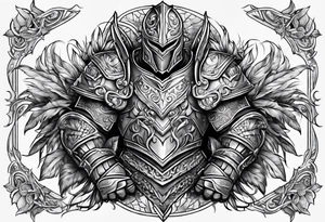 Armour tattoo idea