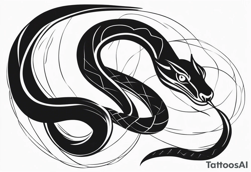 snake tattoo idea