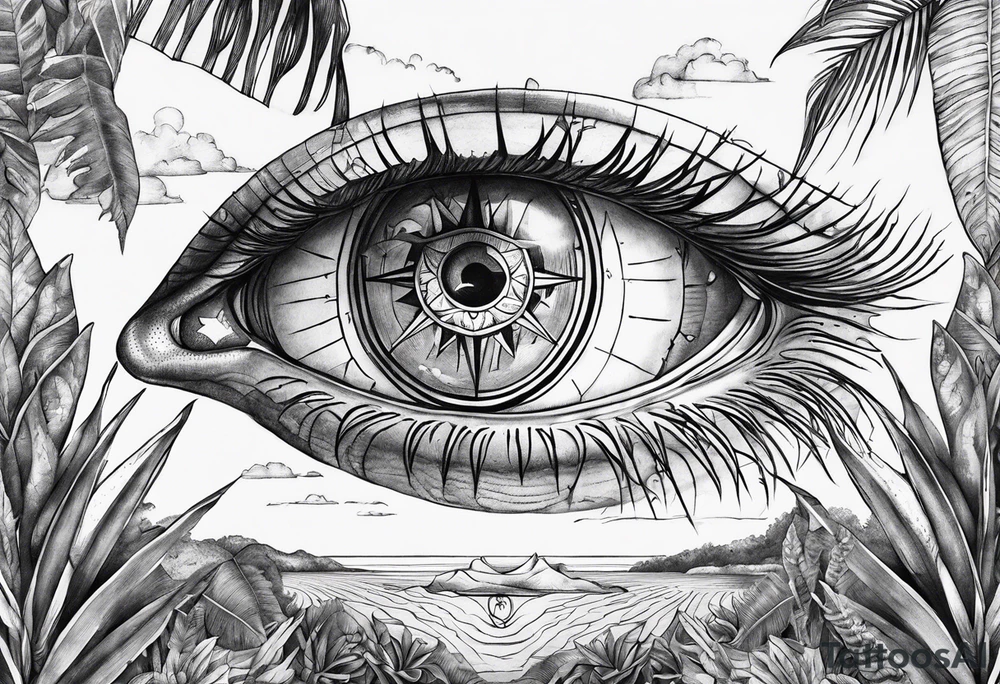 Compass
Jungle Plants
All-seeing Eye
ocean tattoo idea