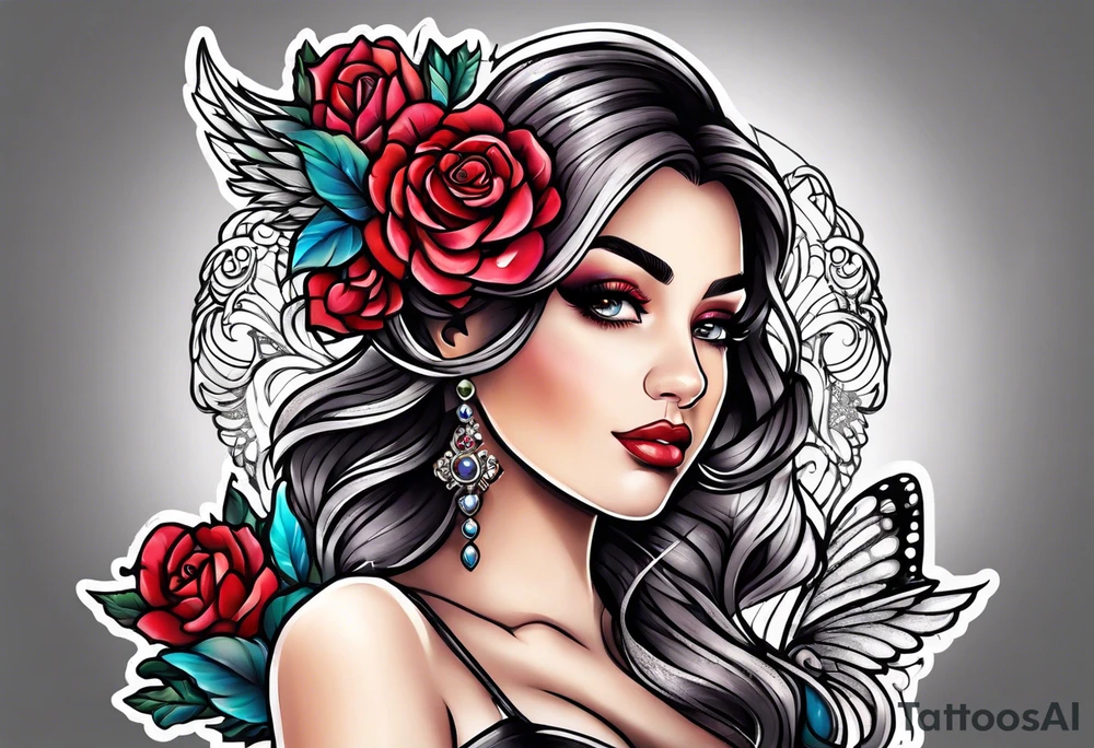 Love 
Strength tattoo idea