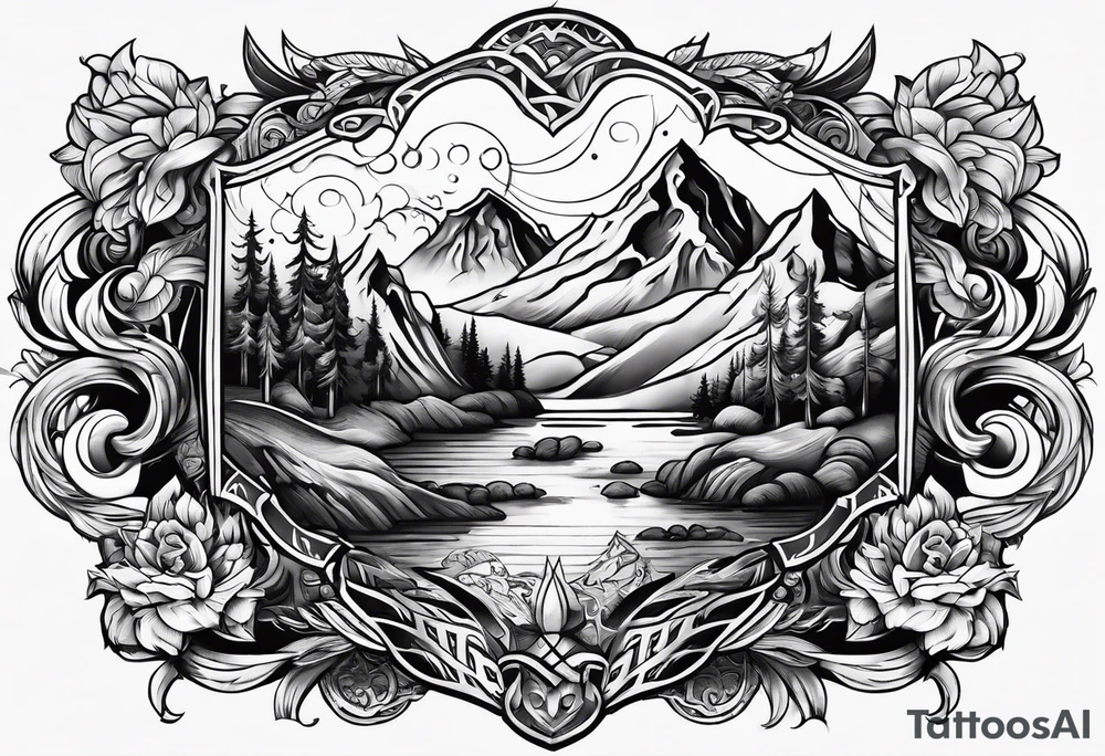 Valhalla swedish Norwegian tattoo idea