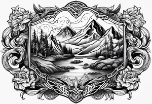 Valhalla swedish Norwegian tattoo idea