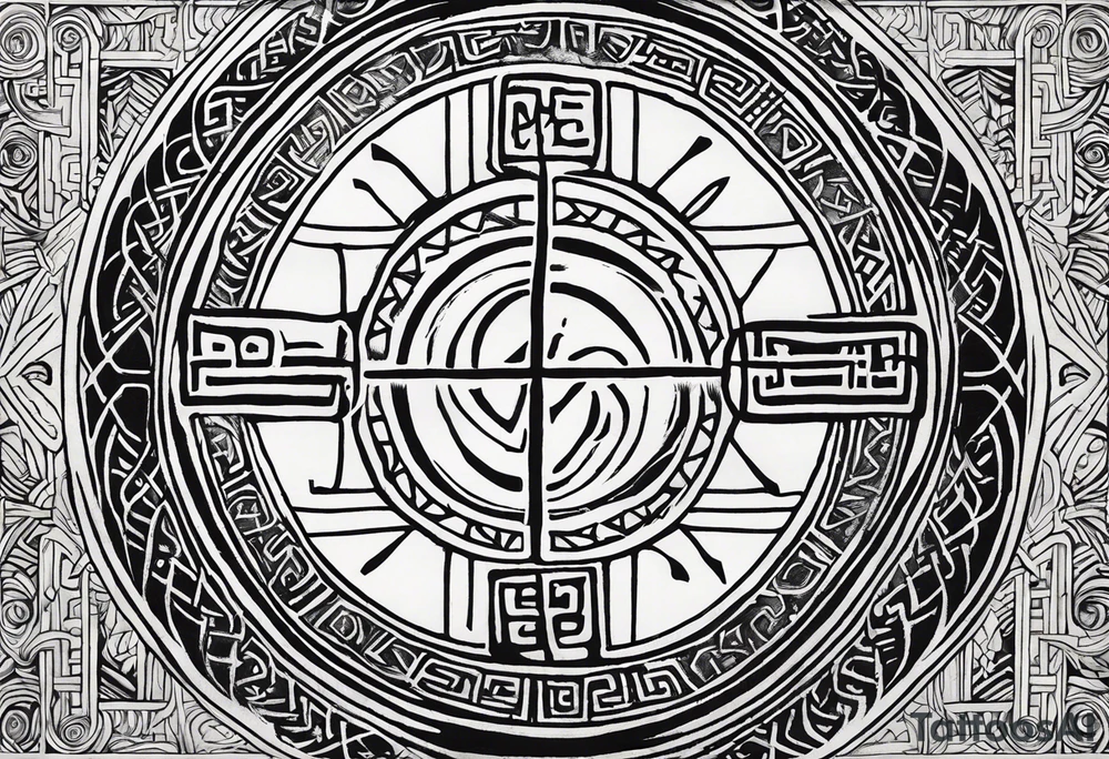 Ancient Norse runes inscribed along your forearm or wrist, symbolizing wisdom, strength, and guidance from the Hávamál. You could select a few verses that have resonated with you and represent your own values. tattoo idea