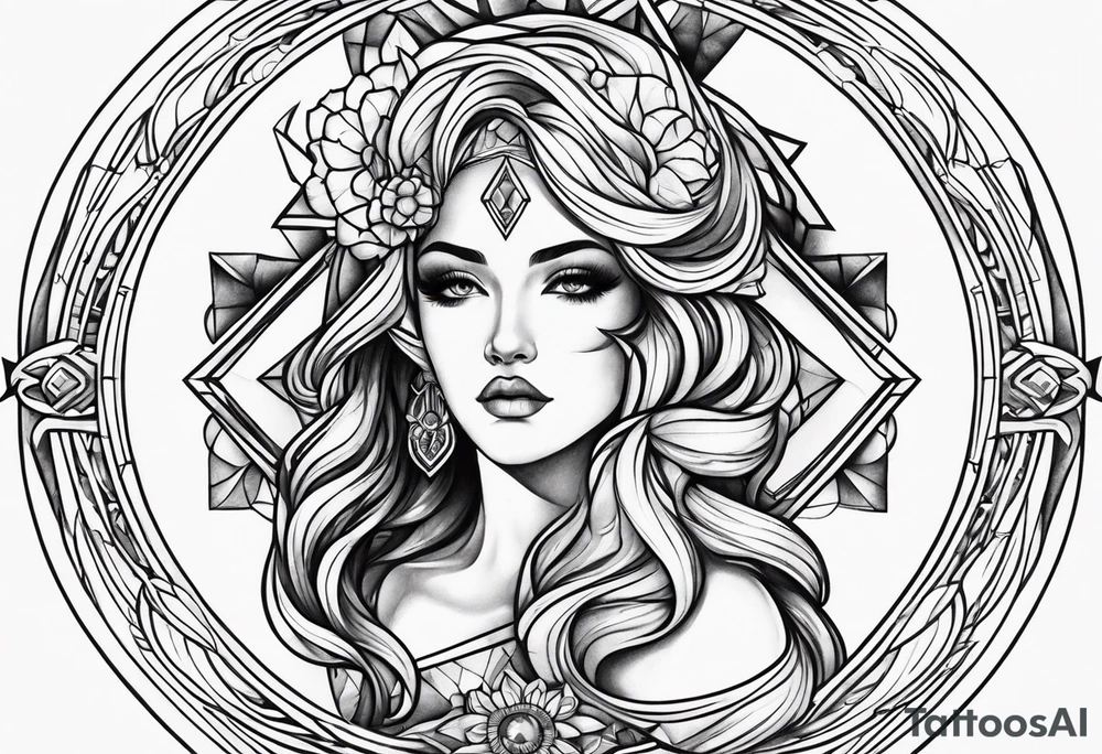 Gemini tattoo idea