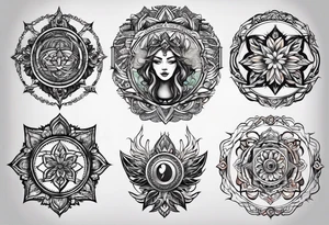 Integrity, strength symbolism tattoo idea