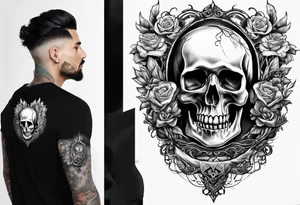 surviving death from a heart attack tattoo idea