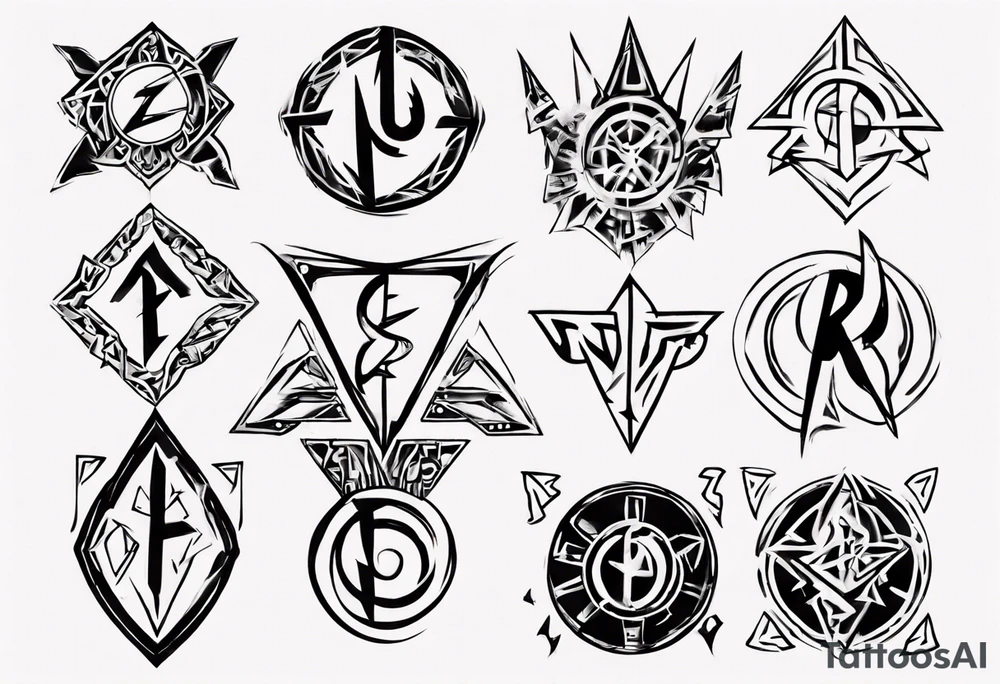 Power runes tattoo idea
