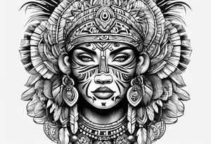sleeve. Aztec tattoo idea