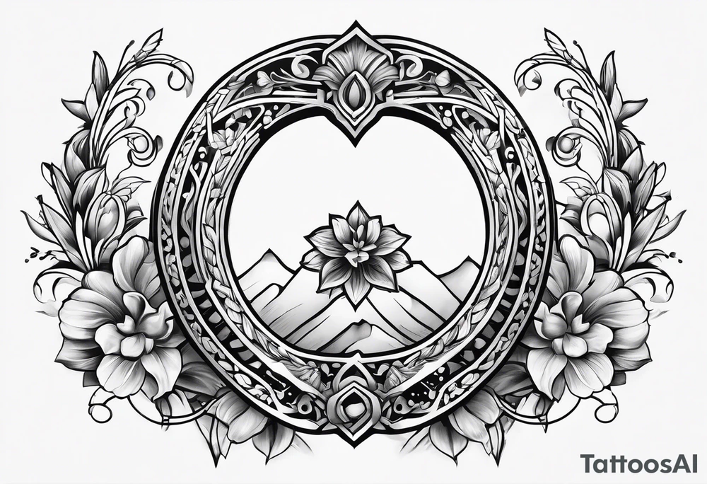 horseshoe tattoo idea