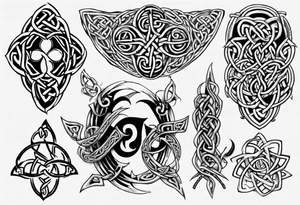 New Zealand/Irish Celtic tattoo idea