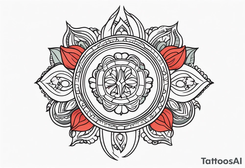 spanish inspired tattoo idea