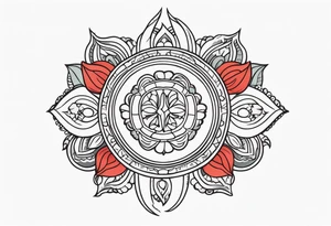 spanish inspired tattoo idea