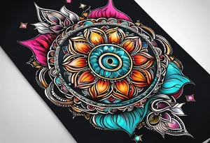 Chakra tattoo idea