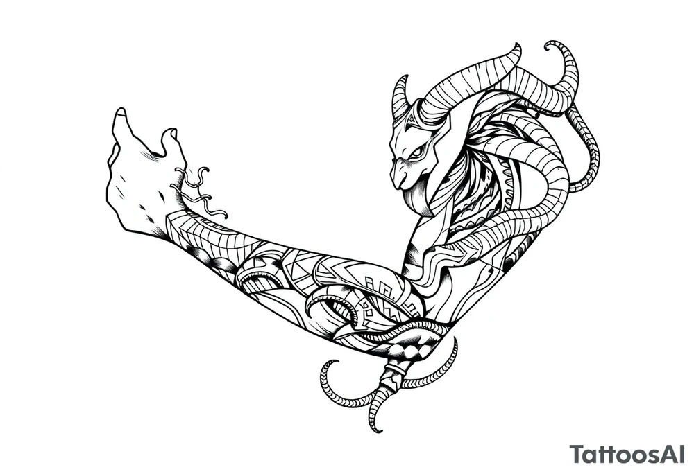 Gorgon tattoo idea