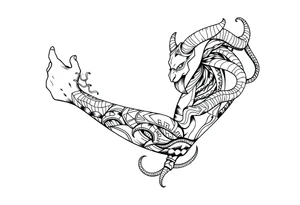 Gorgon tattoo idea