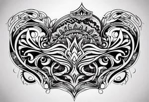 Tribal rib tattoo tattoo idea