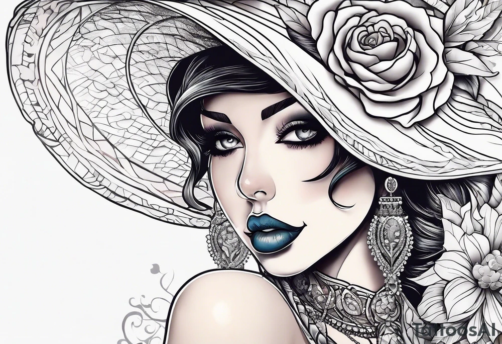 Hush
 finger to lips tattoo idea